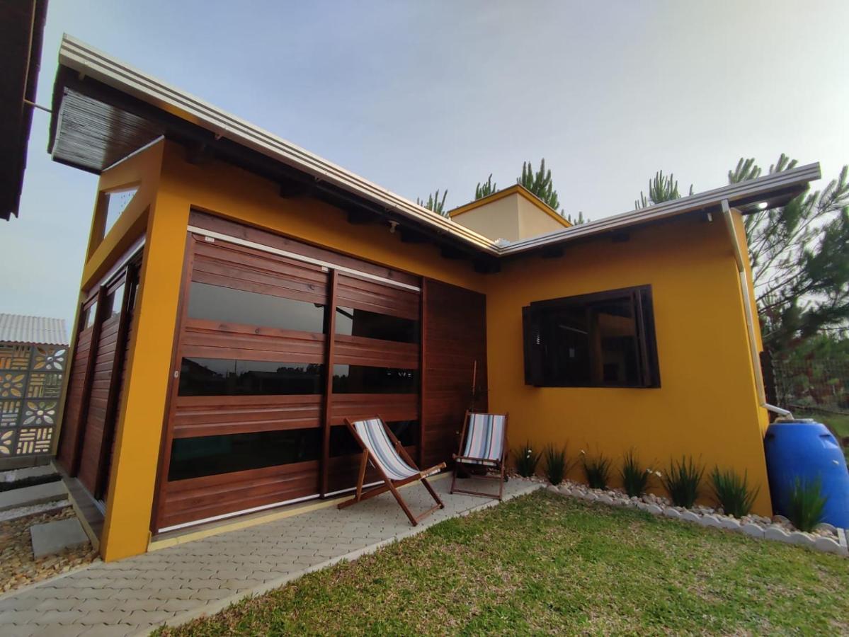 A Casa Amarela - Conforto E Tranquilidade Proximo Ao Mar Balneario Gaivota Buitenkant foto