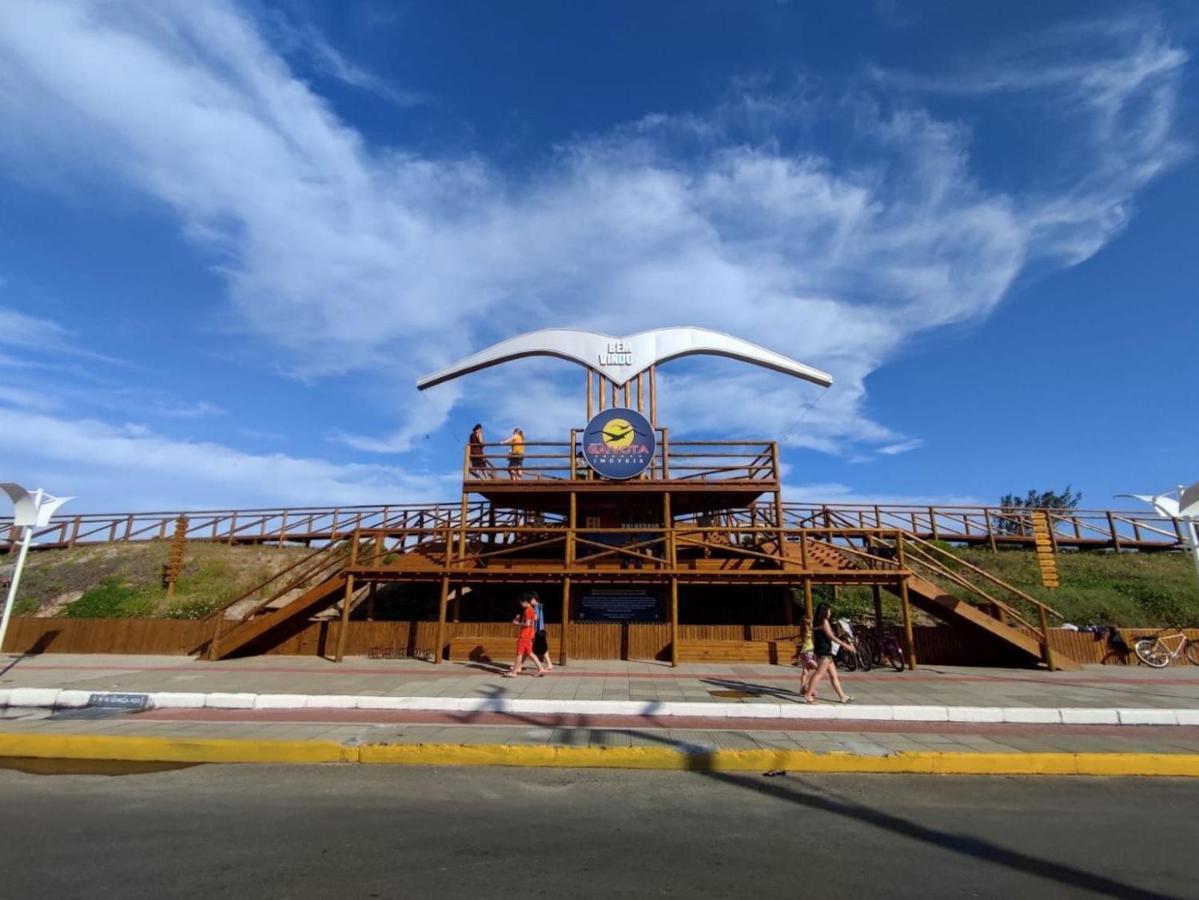 A Casa Amarela - Conforto E Tranquilidade Proximo Ao Mar Balneario Gaivota Buitenkant foto