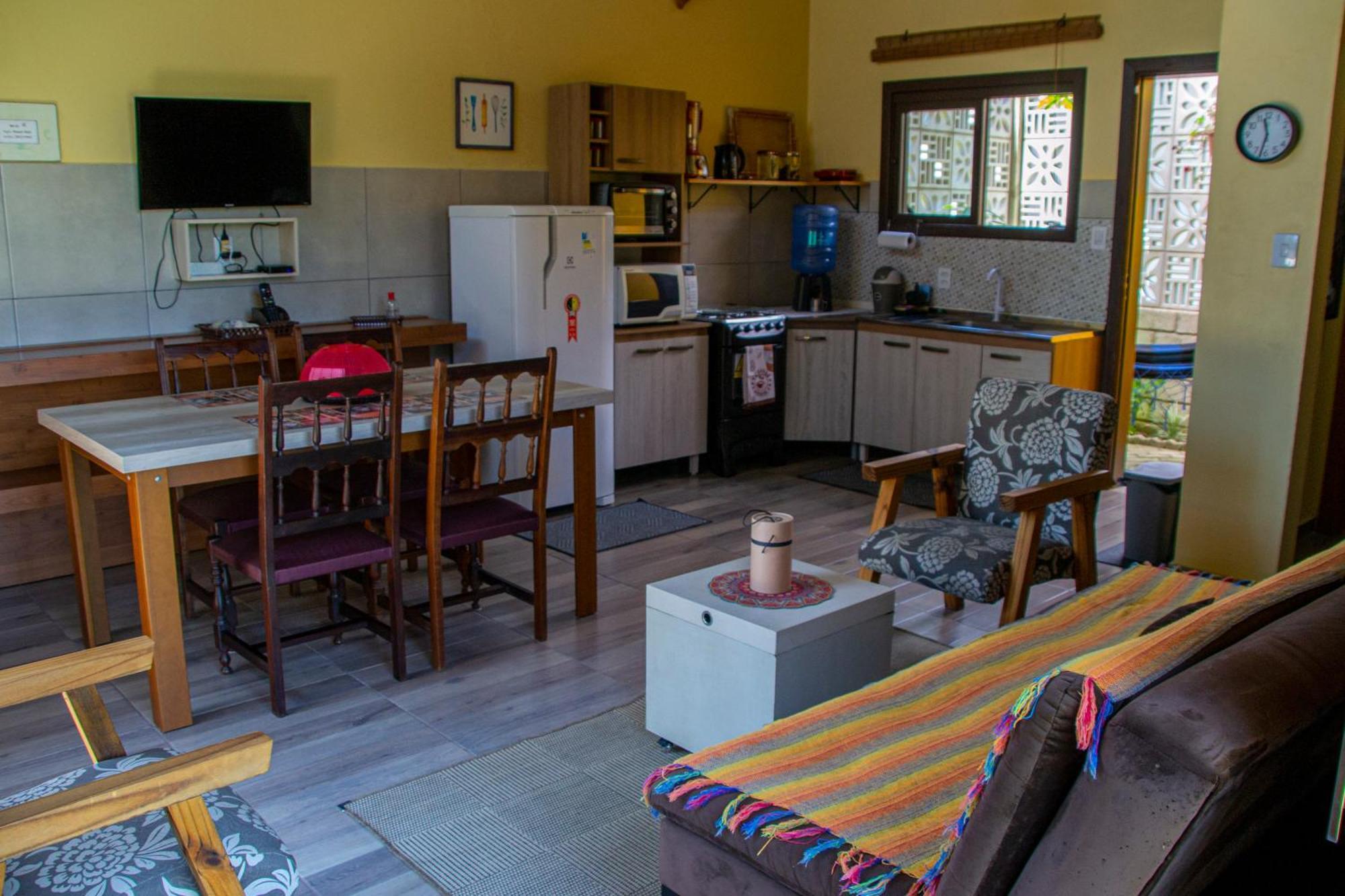 A Casa Amarela - Conforto E Tranquilidade Proximo Ao Mar Balneario Gaivota Buitenkant foto