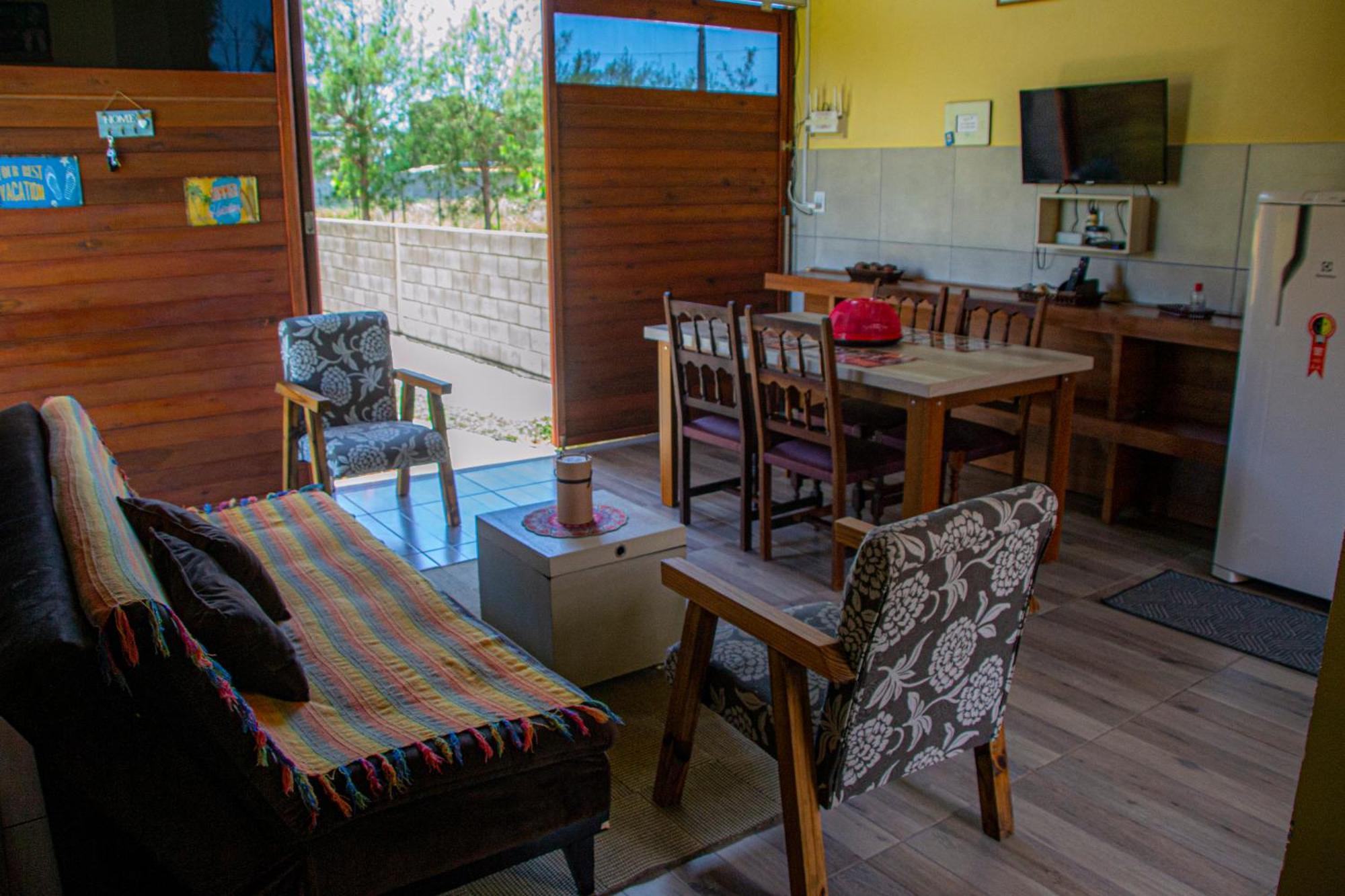 A Casa Amarela - Conforto E Tranquilidade Proximo Ao Mar Balneario Gaivota Buitenkant foto